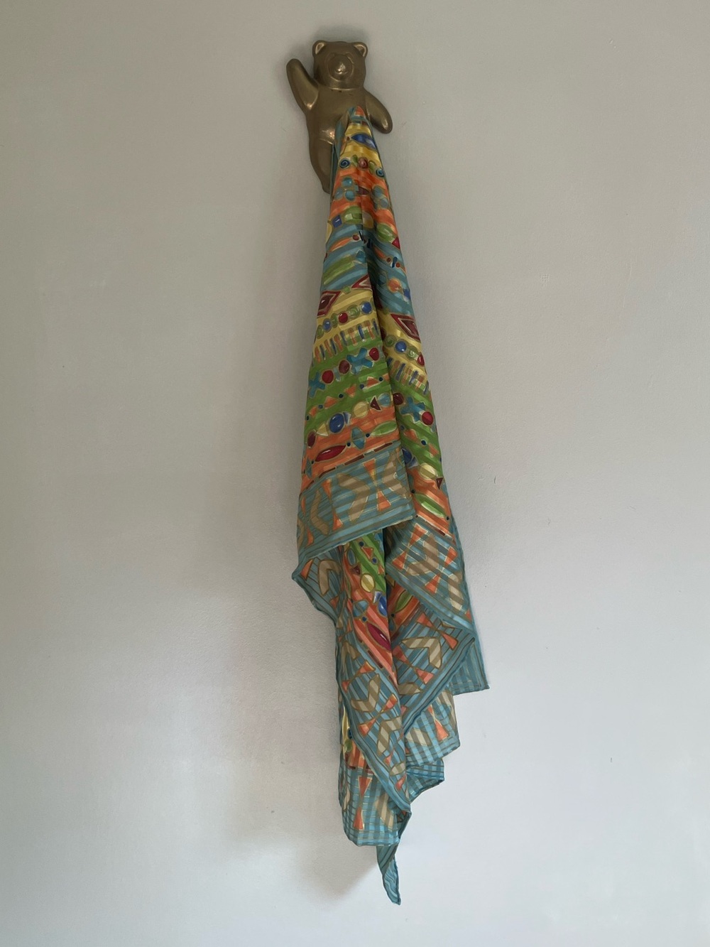 Hand Painted Silk Scarf